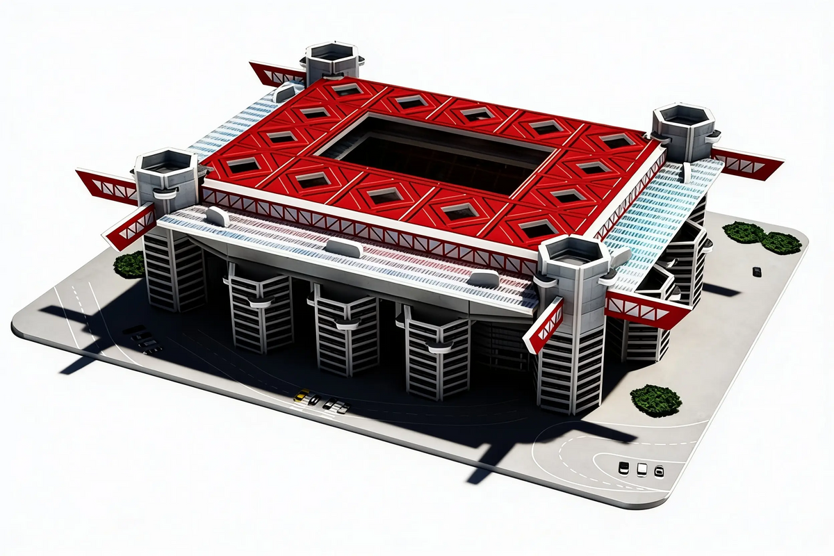 Football Stadium 3D Puzzle