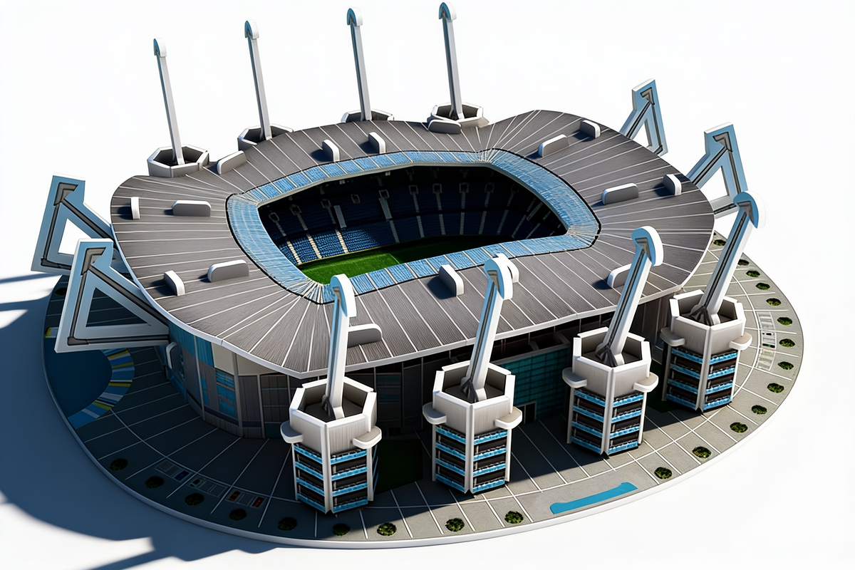 Football Stadium 3D Puzzle