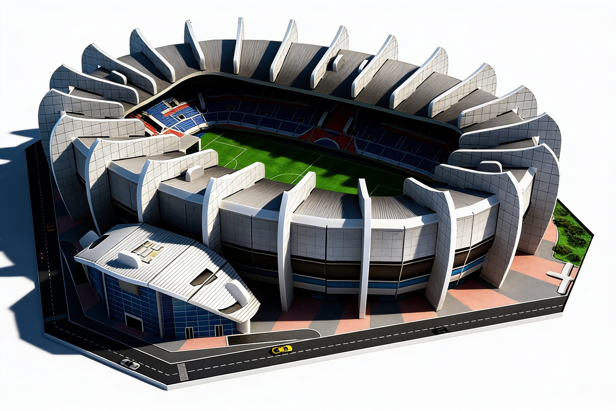 Football Stadium 3D Puzzle