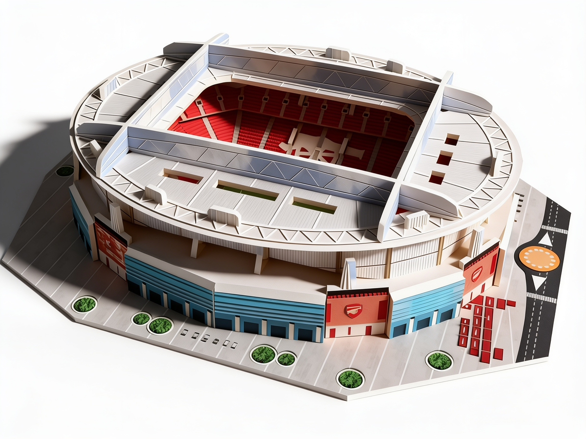 Football Stadium 3D Puzzle