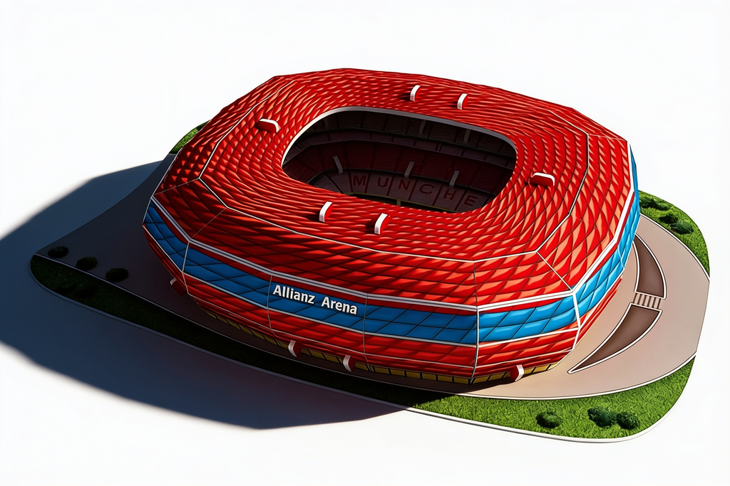 Football Stadium 3D Puzzle